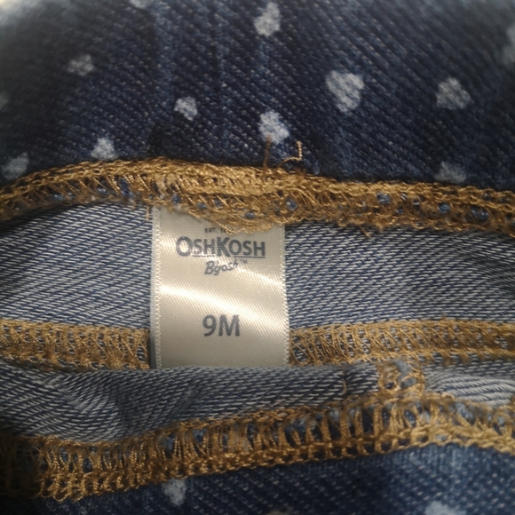 💛Oshkosh hearts denim legging - Picture 4 of 4